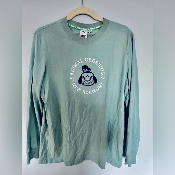 Puma x Animal Crossing New Horizons Long Sleeve Tee - Picture 1 of 3